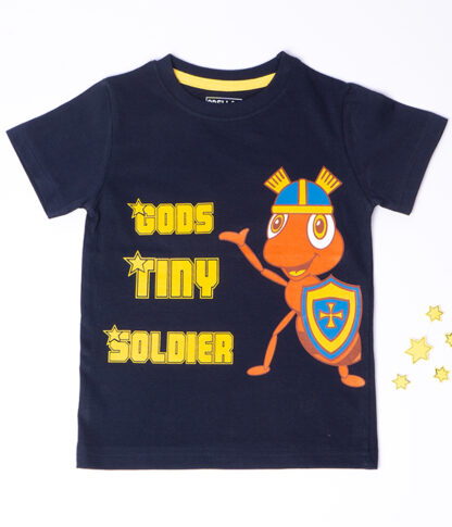 God's Tiny Soldier - Kids T-Shirts - Odellaa
