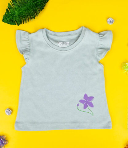Flower - Infant T-Shirts - Odellaa - Image 2