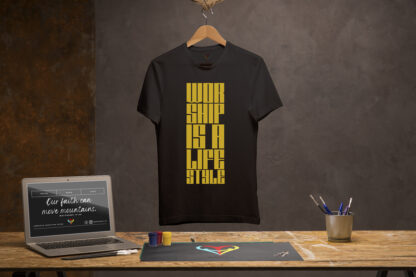 Worship Lifestyle 1 - Unisex T-Shirts - ArkCart Originals - Image 3