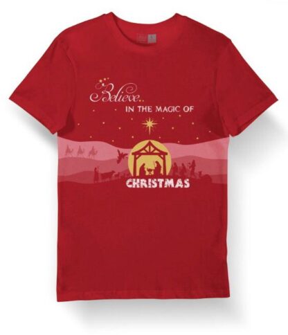 Magic of Christmas - Red - Unisex T-Shirts - GoForth