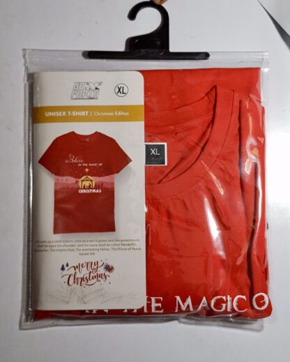Magic of Christmas - Red - Unisex T-Shirts - GoForth - Image 4