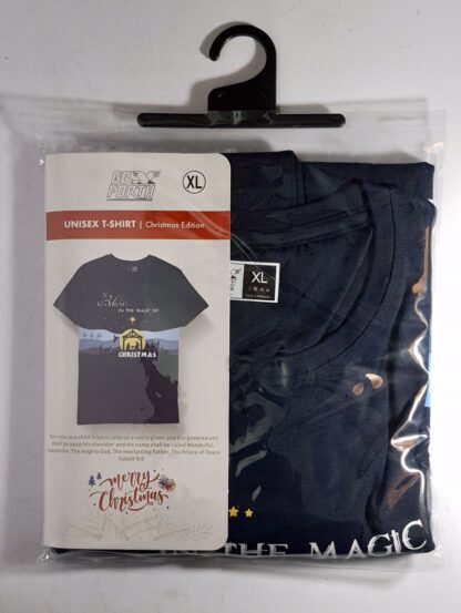 Magic of Christmas - Blue - Unisex T-Shirts - GoForth - Image 2
